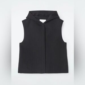 COS Double-Faced Hybrid Hooded Vest